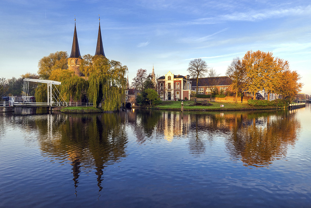 The Dutch city of Delft is the birthplace of the painter Vermeer (Credit: mihaiulia / Istock.com)